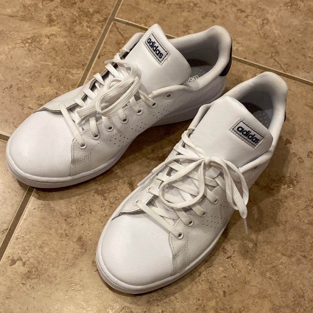 adidas, white sneaker